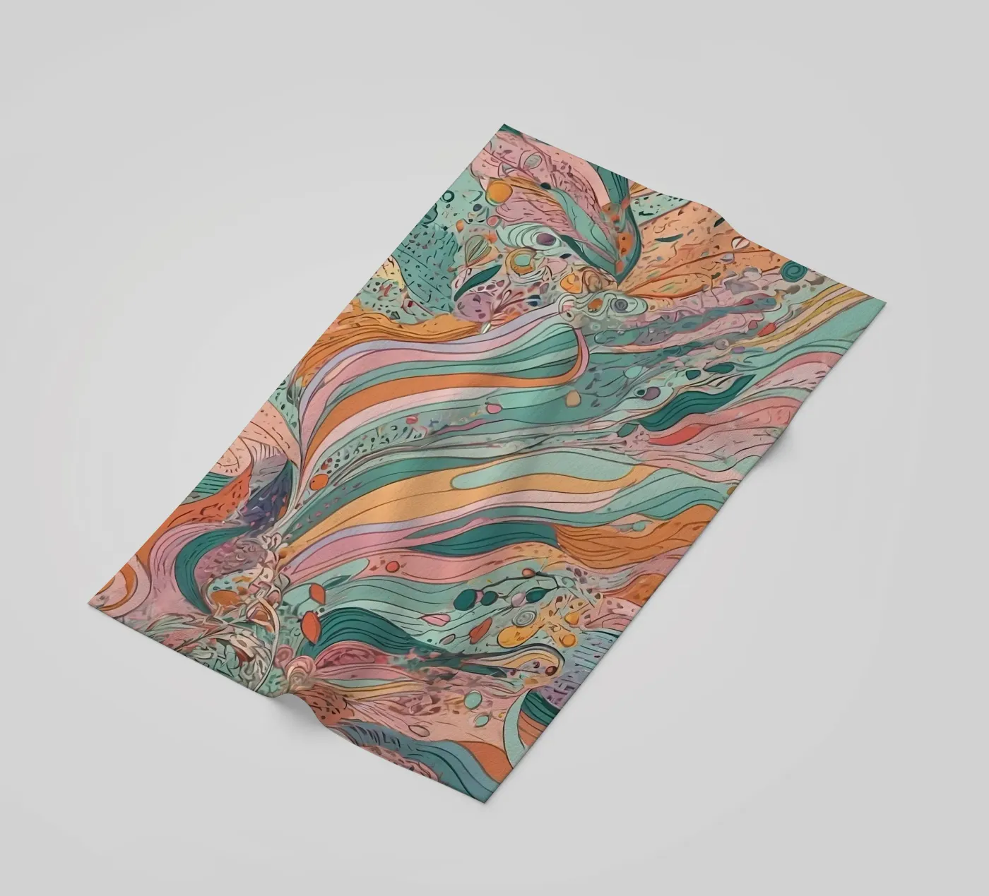 Abstract Pattern Strandtuch von Charnwood Prints