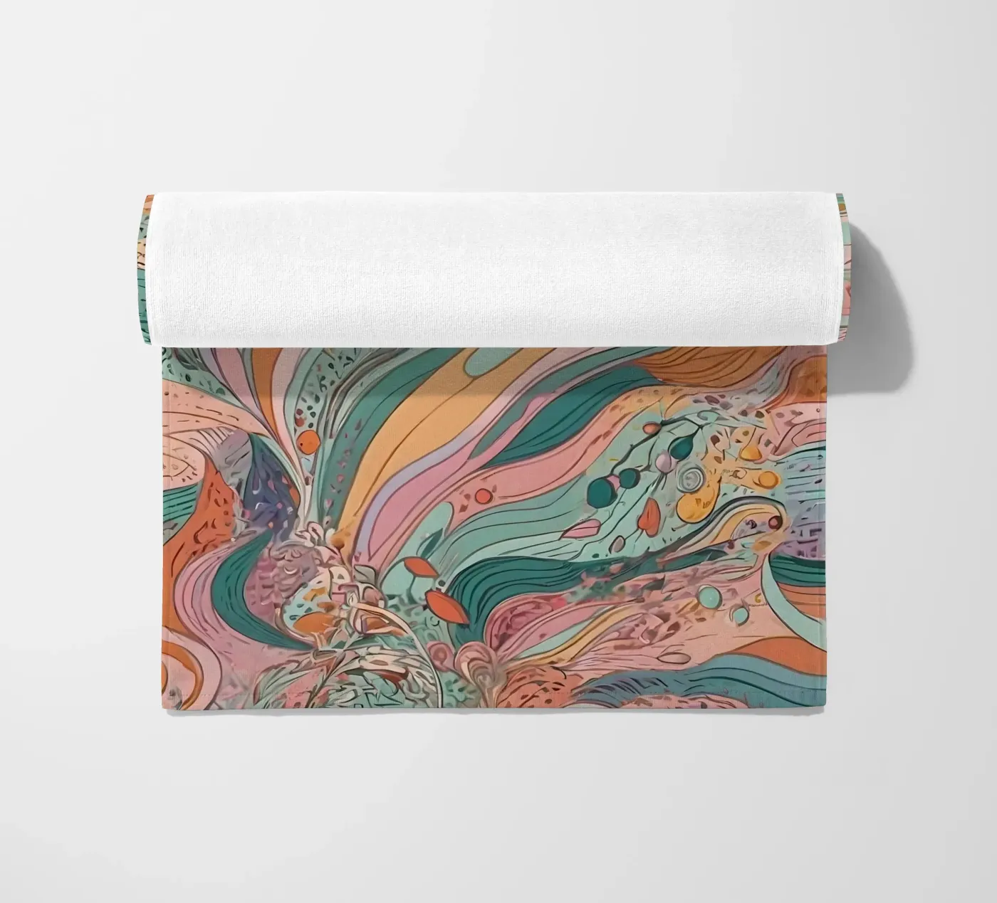 Abstract Pattern Strandtuch von Charnwood Prints