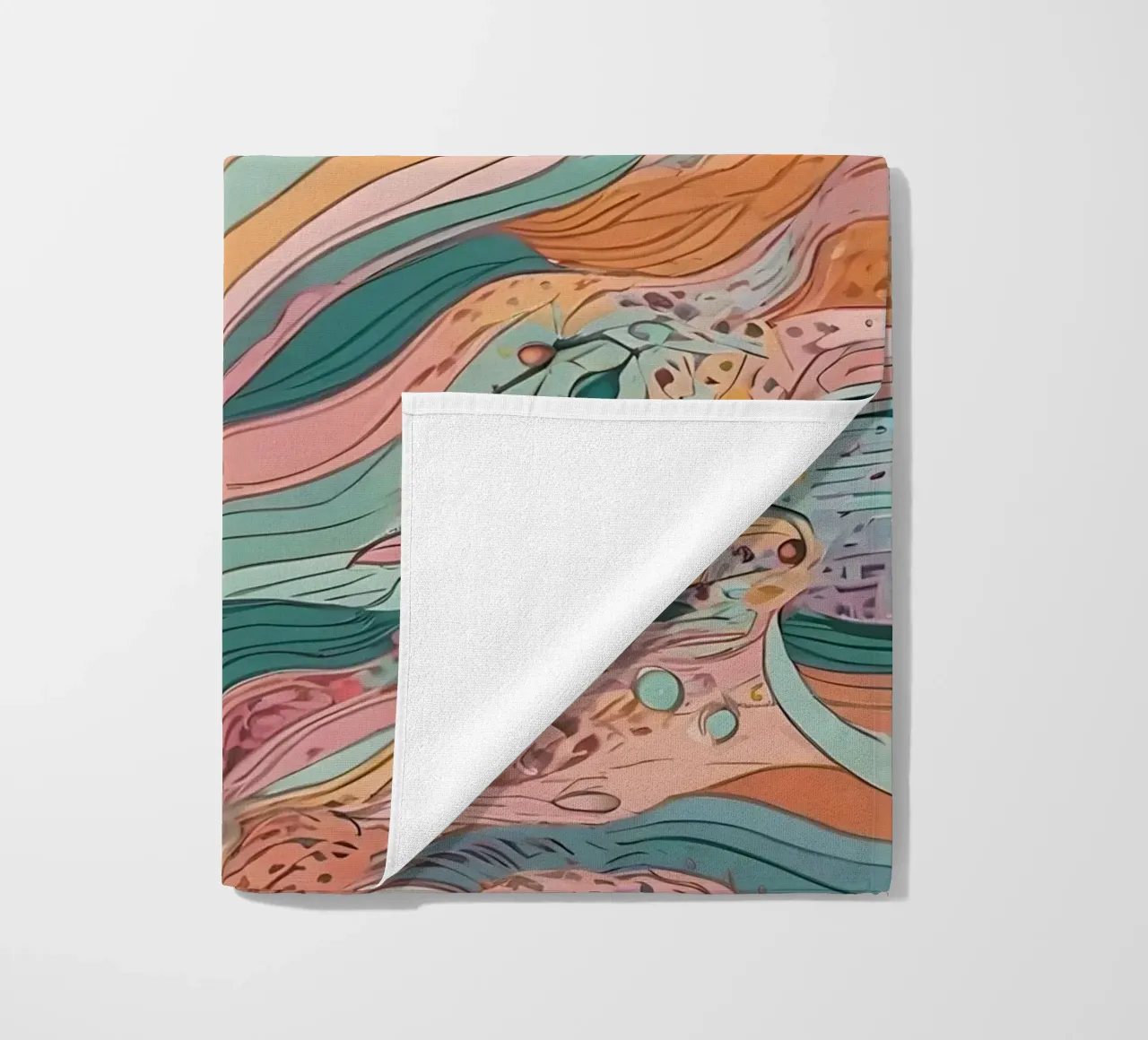 Abstract Pattern beach towel by Charnwood Prints