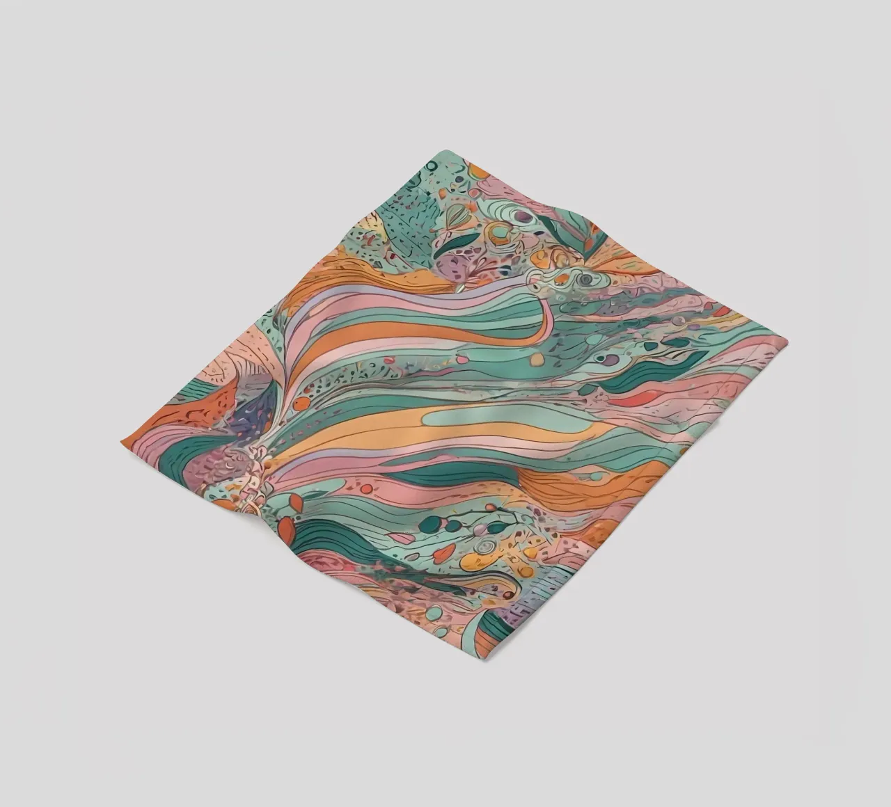 Modello astratto coperta in pile da Charnwood Prints