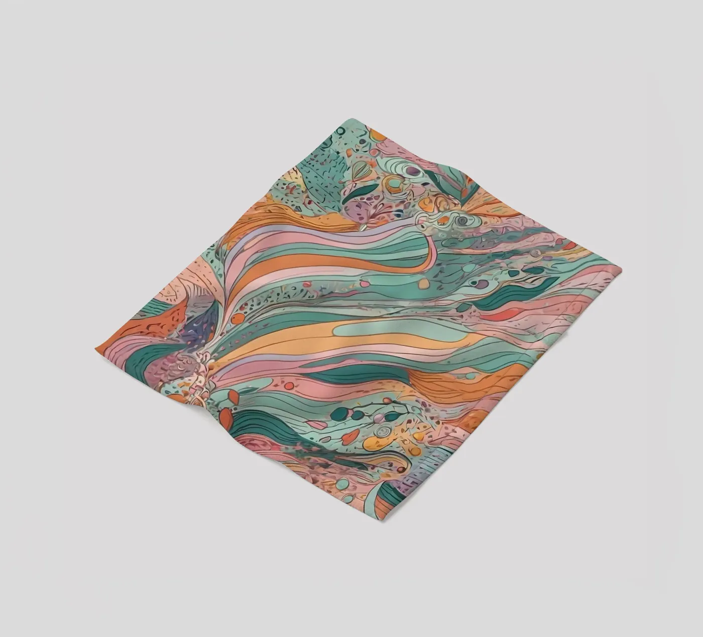 Abstract Pattern fleece blanket by Charnwood Prints
