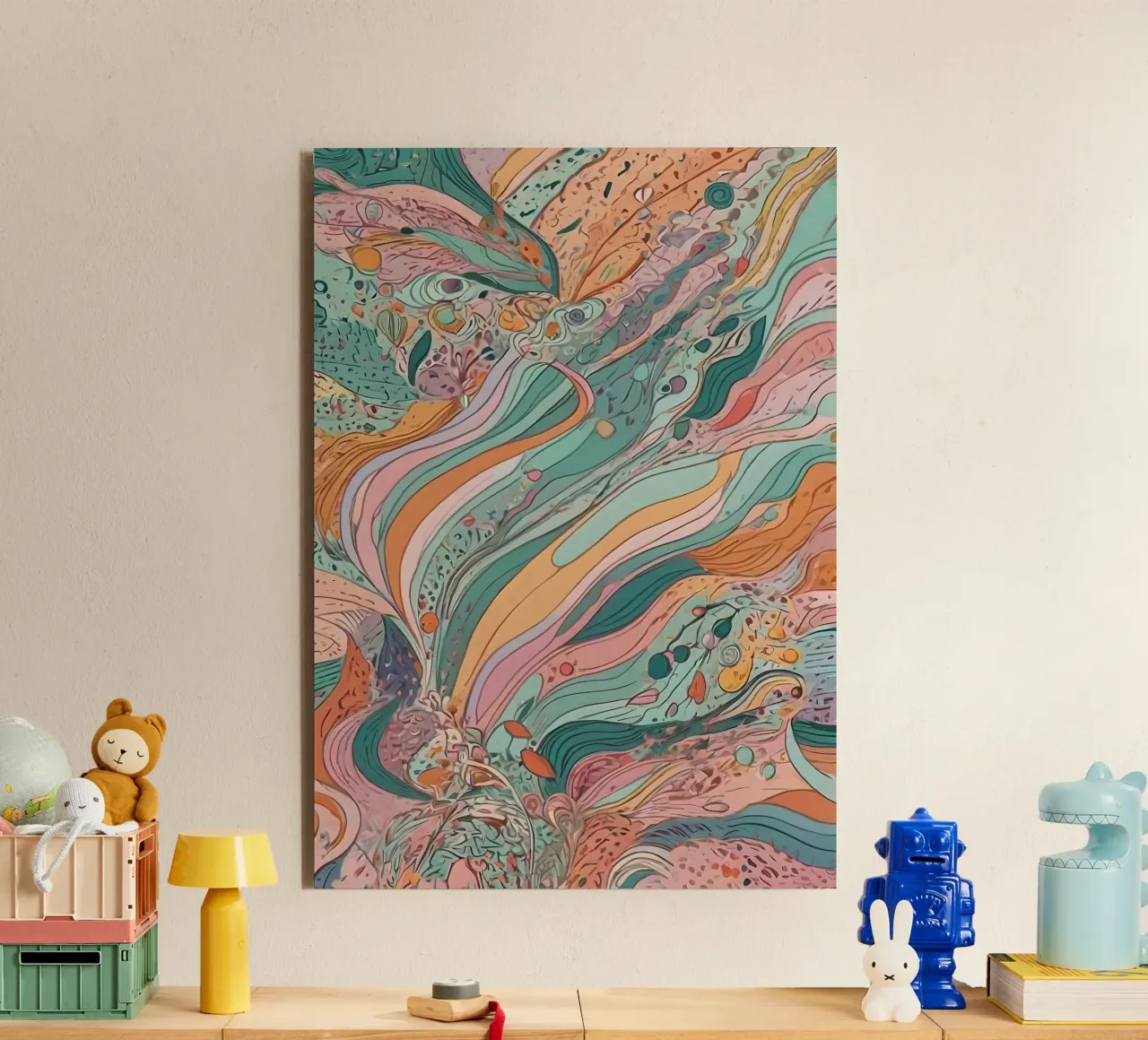 Abstract Pattern forex plate by Charnwood Prints