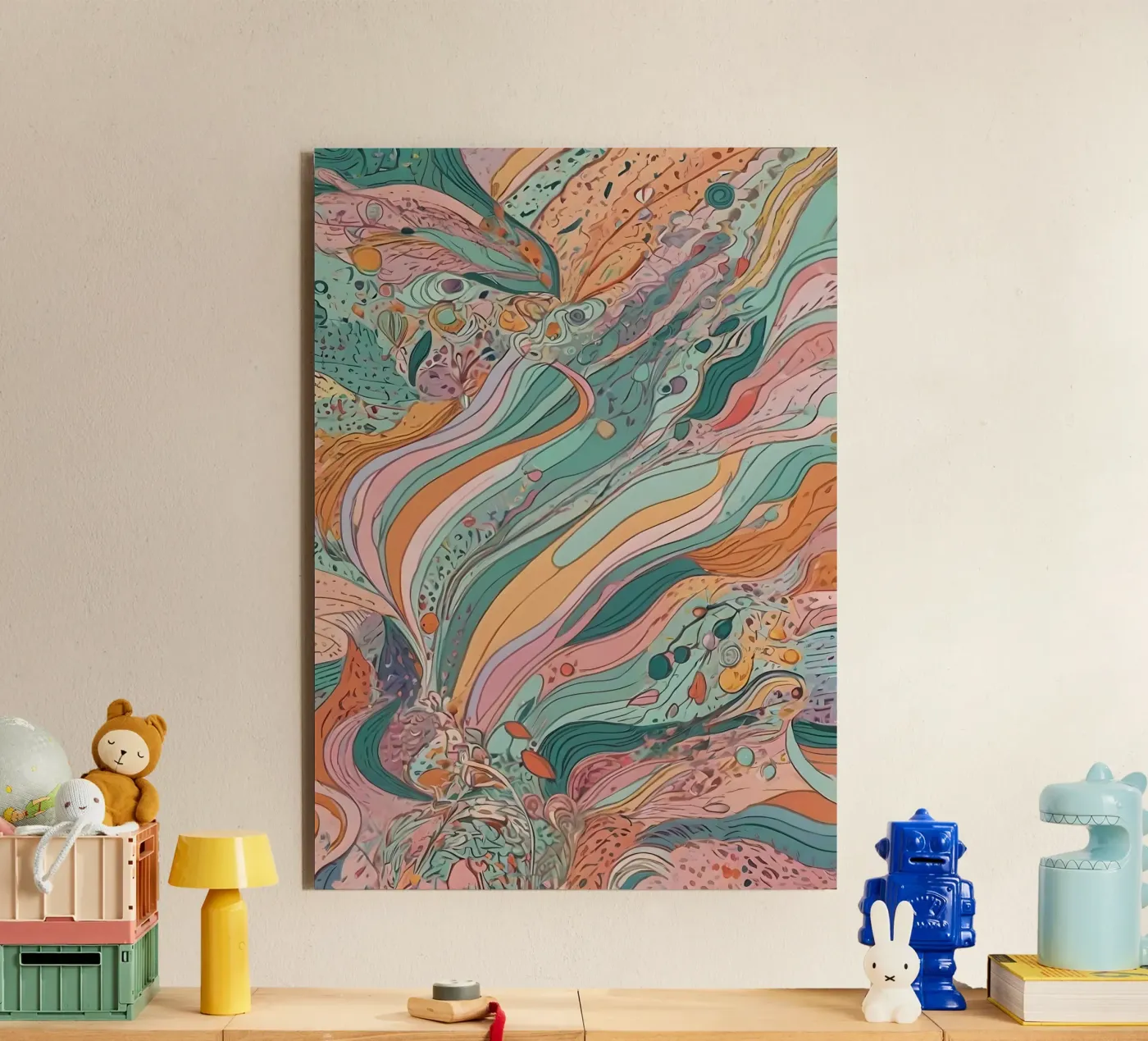 Abstract Pattern forex plate by Charnwood Prints