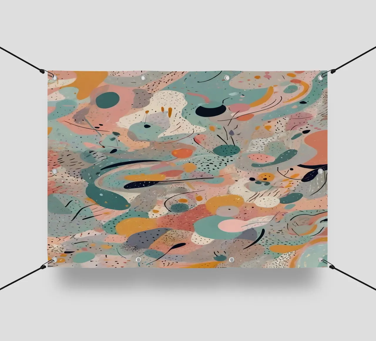 Abstract Pattern telo in pvc da Charnwood Prints