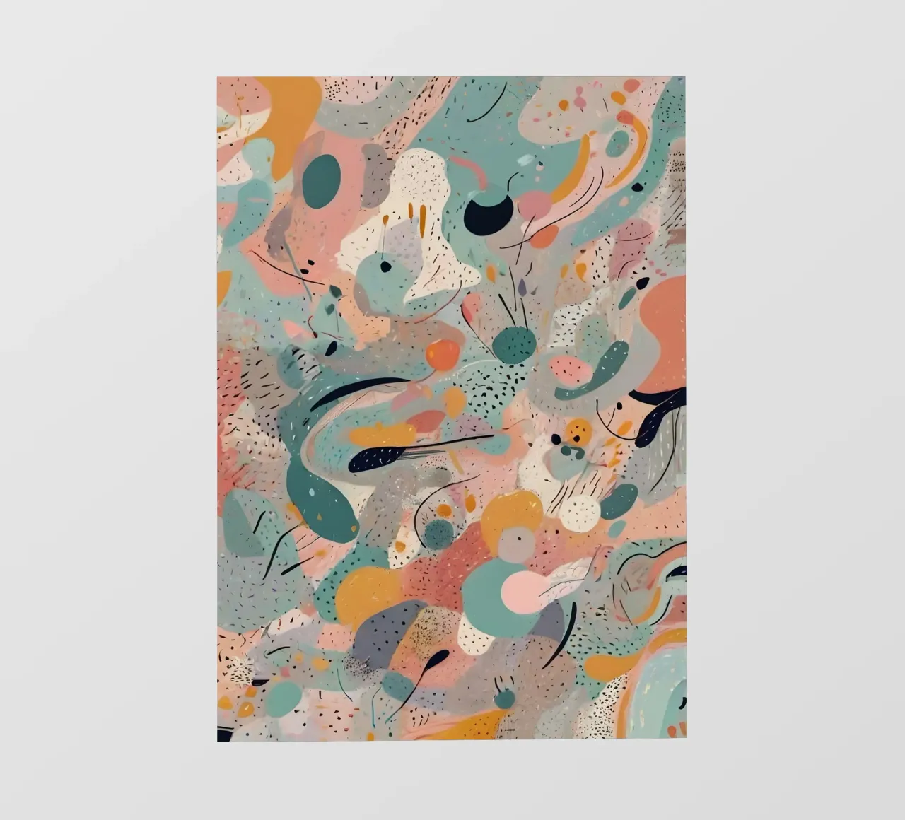 Modello astratto telo in pvc da Charnwood Prints