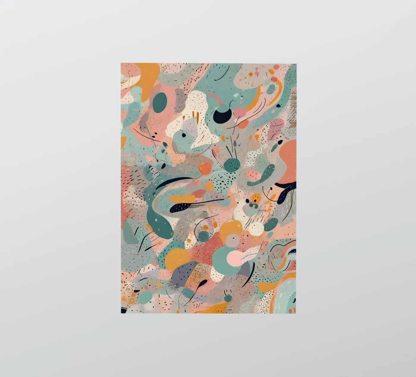 Abstraktes Muster Sticker von Charnwood Prints