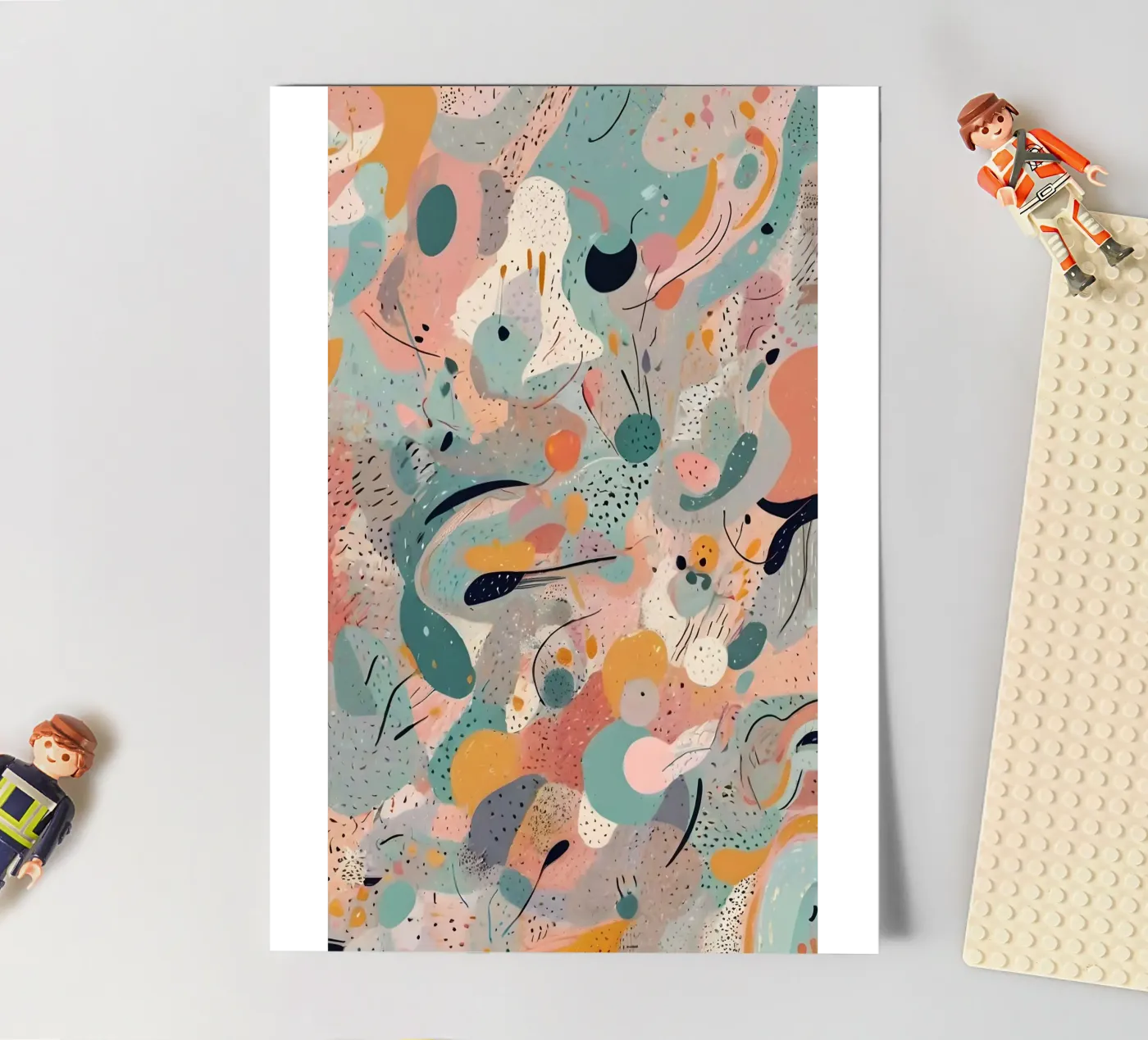 Abstract Pattern sticker sheet by Charnwood Prints