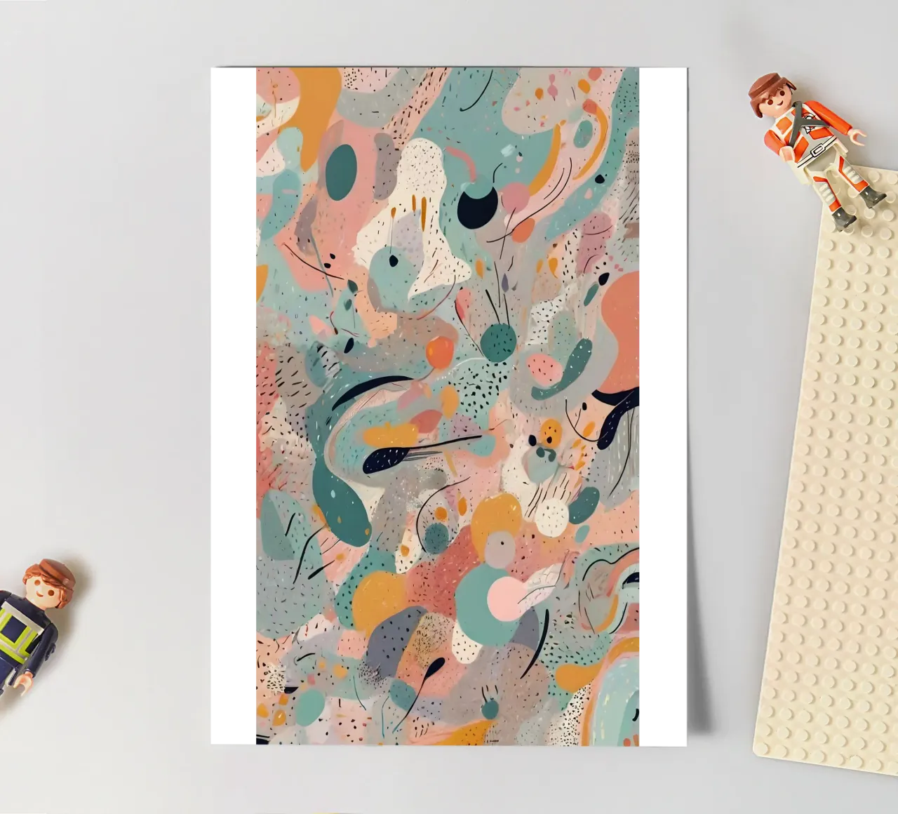 Abstract Pattern sticker sheet by Charnwood Prints
