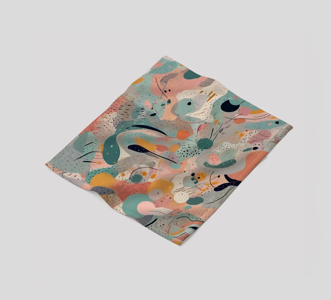 Abstract Pattern fleece blanket by Charnwood Prints