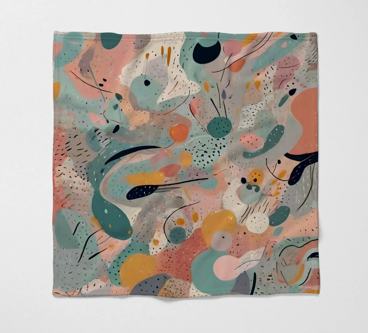 Abstract Pattern fleece blanket by Charnwood Prints