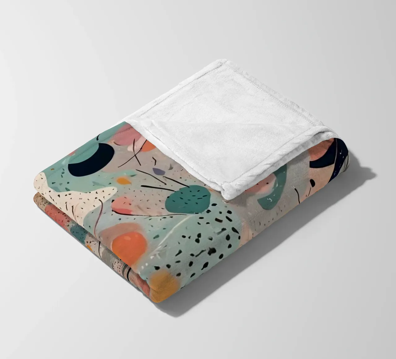 Abstract Pattern fleece blanket by Charnwood Prints