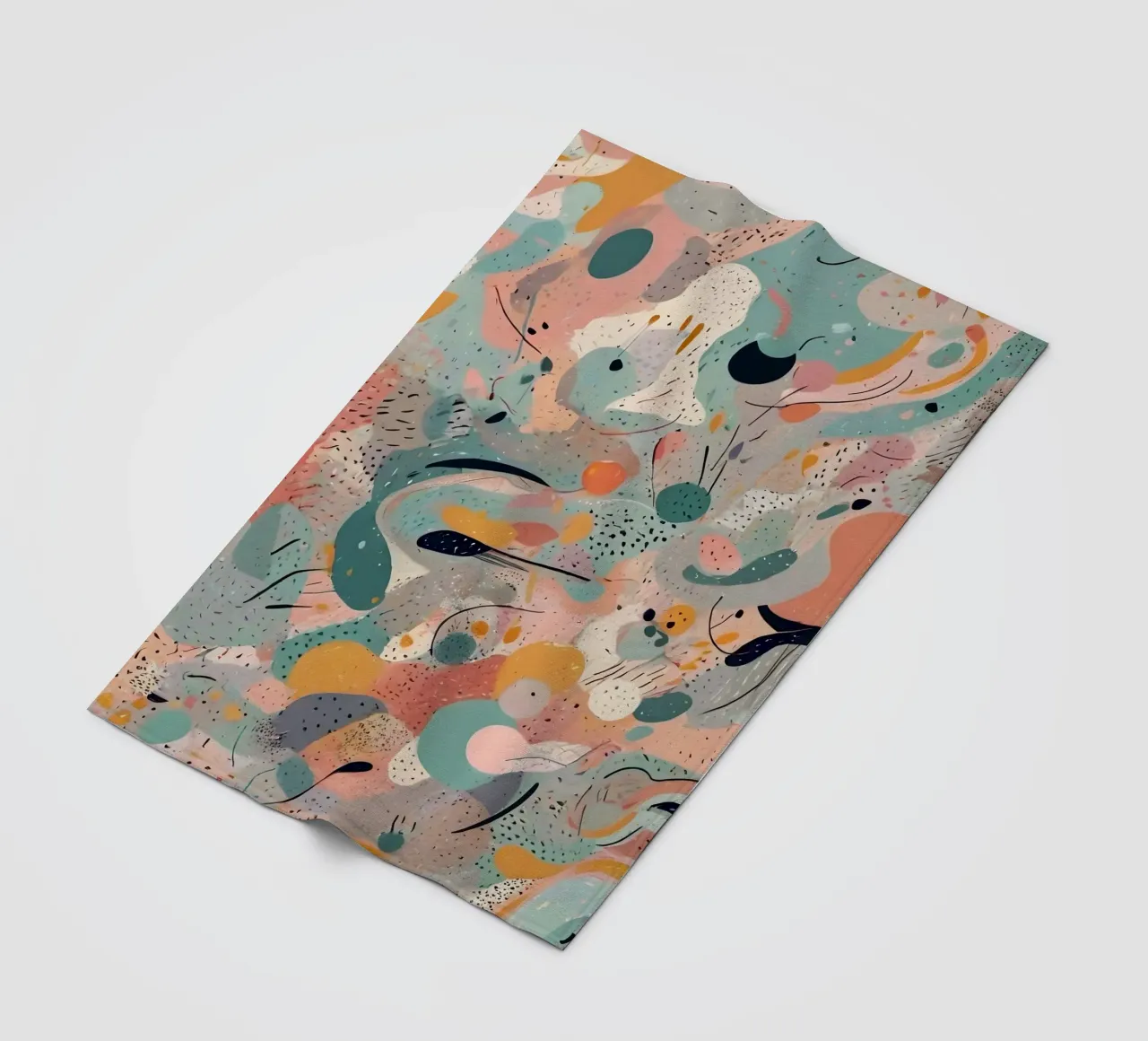 Abstract Pattern fleece blanket by Charnwood Prints