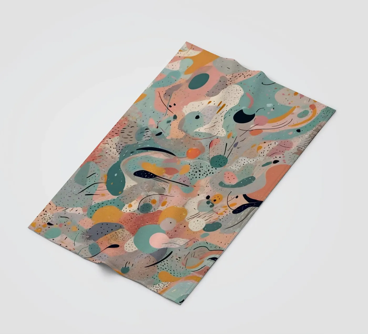 Abstraktes Muster Fleecedecke von Charnwood Prints