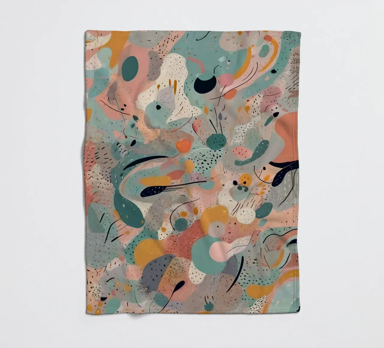 Abstract Pattern fleece blanket by Charnwood Prints