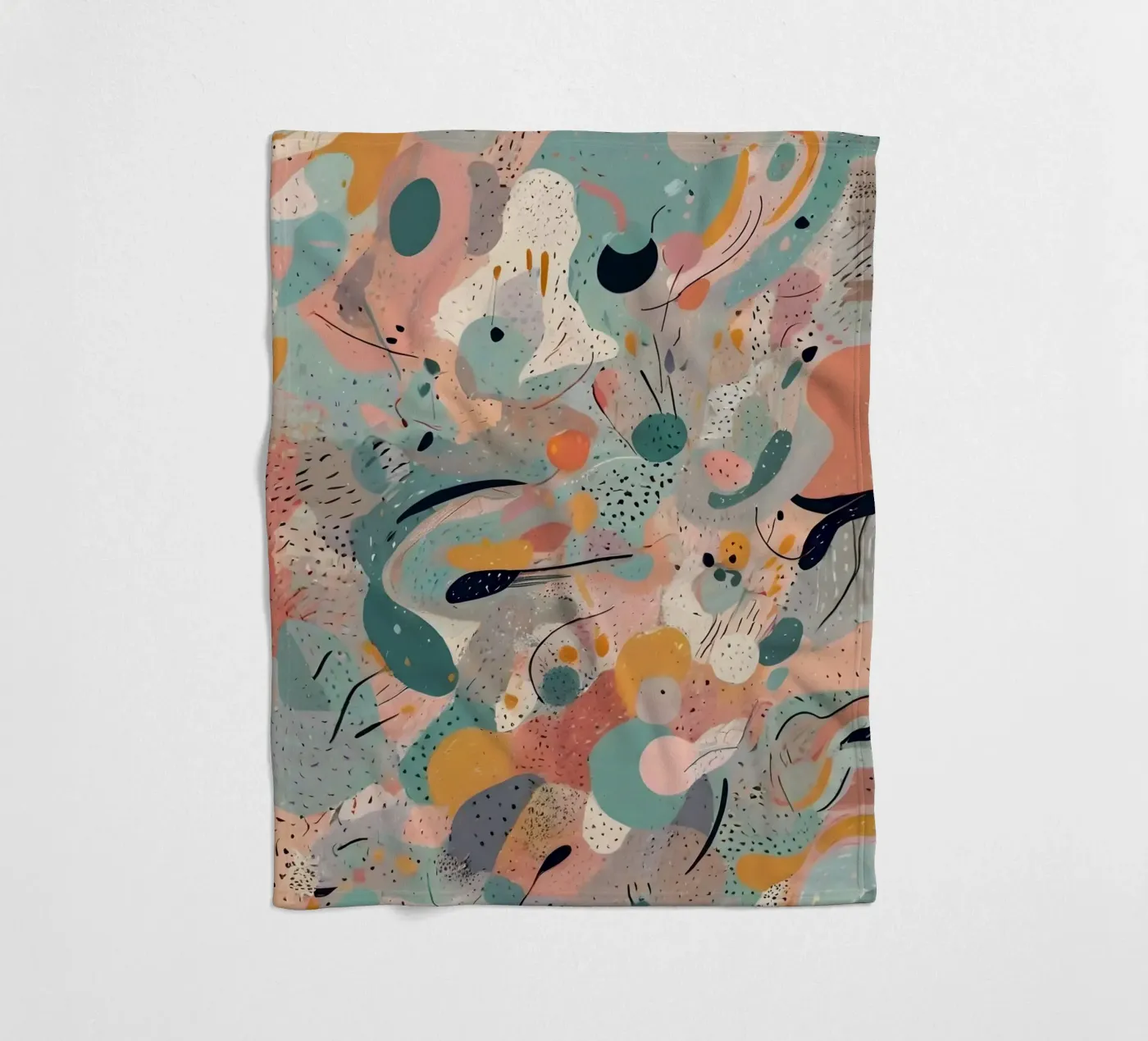 Abstraktes Muster Fleecedecke von Charnwood Prints