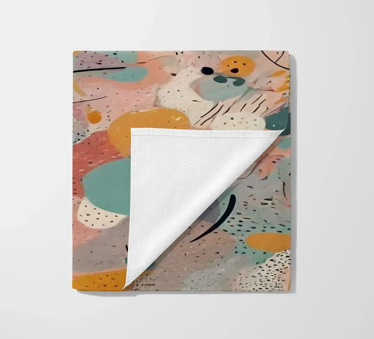 Abstract Pattern beach towel by Charnwood Prints