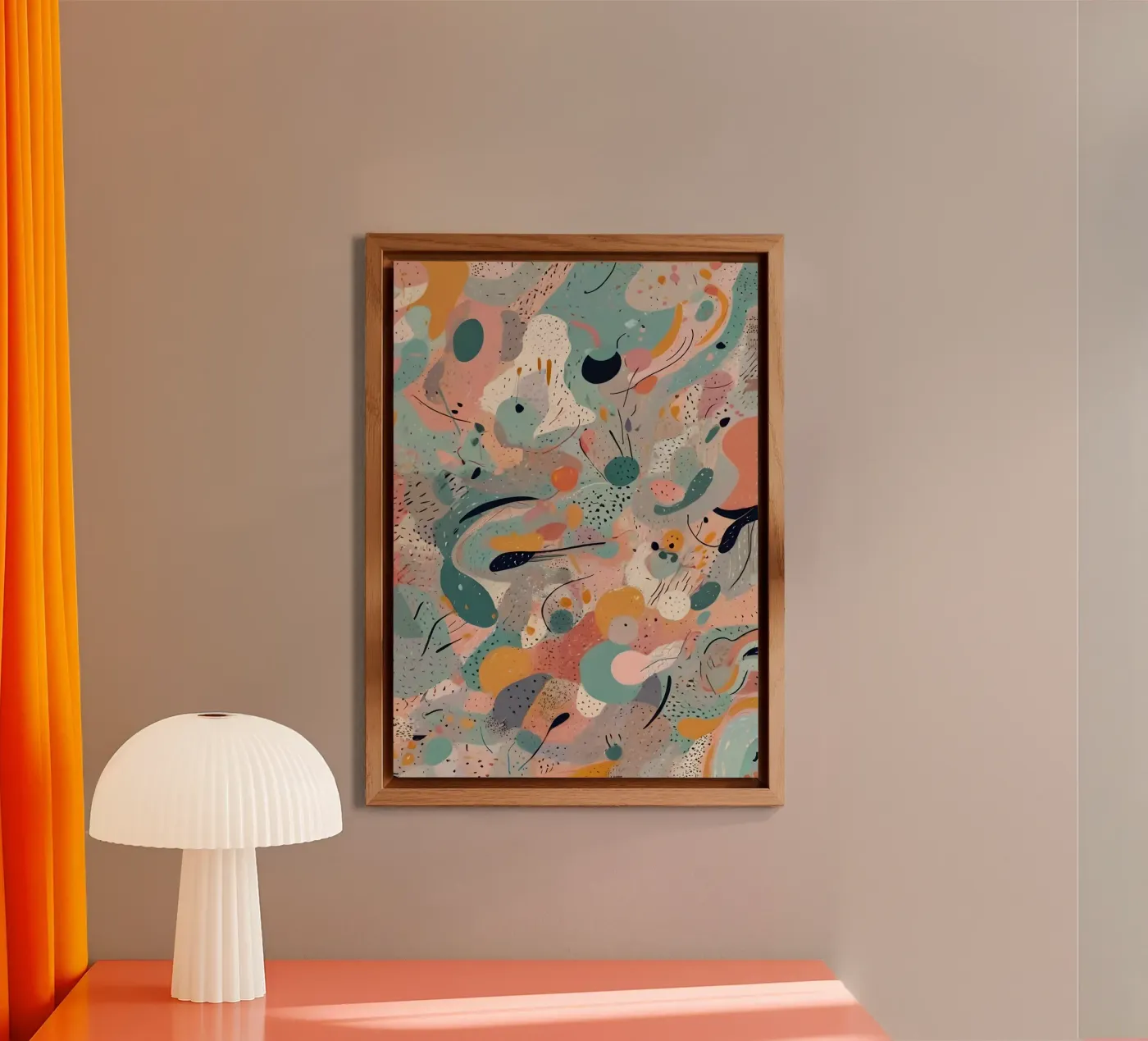 Abstract patroon forex-plaat van Charnwood Prints