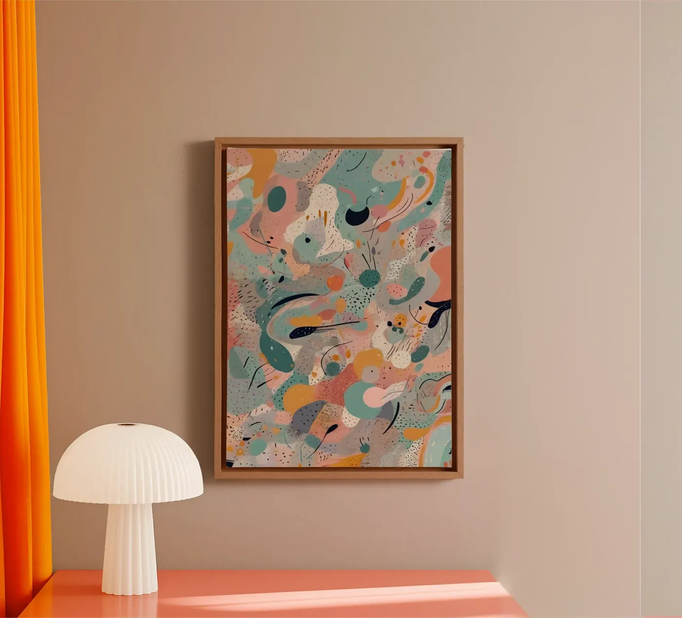 Abstract Pattern canvas by Charnwood Prints