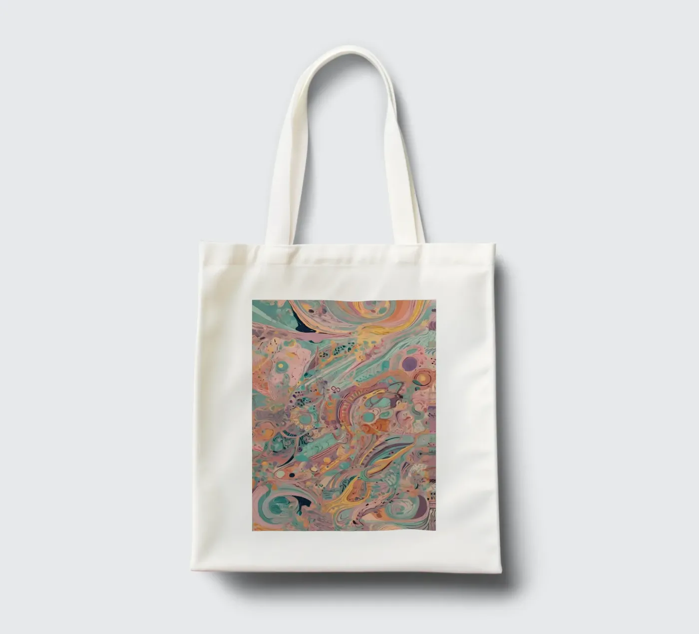Abstract Pattern borsa in juta da Charnwood Prints
