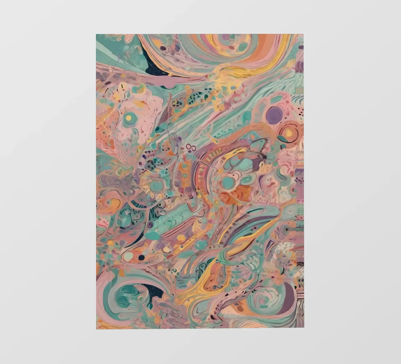 Modello astratto telo in pvc da Charnwood Prints