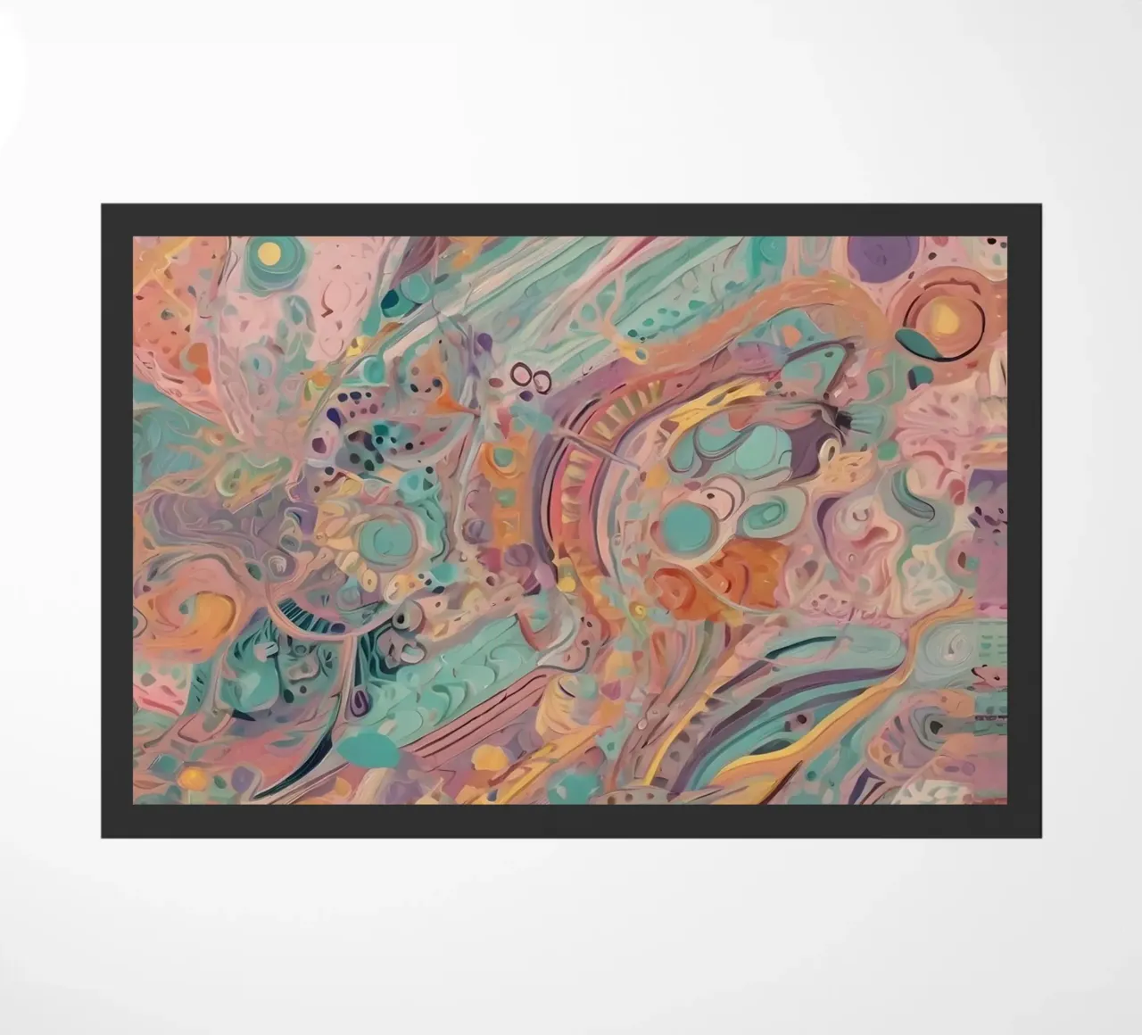 Modello astratto zerbino da Charnwood Prints