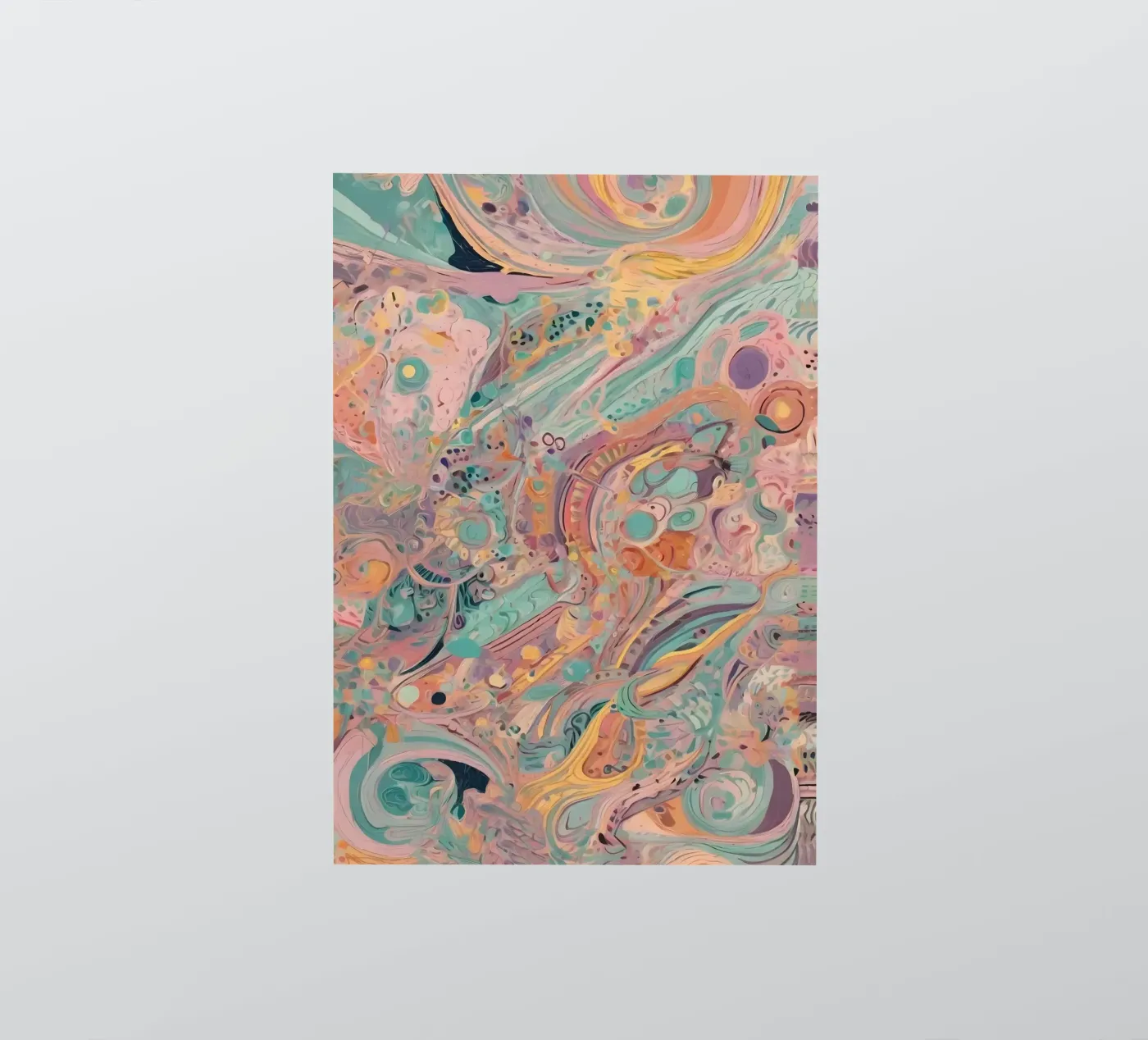 Modello astratto adesivo da Charnwood Prints