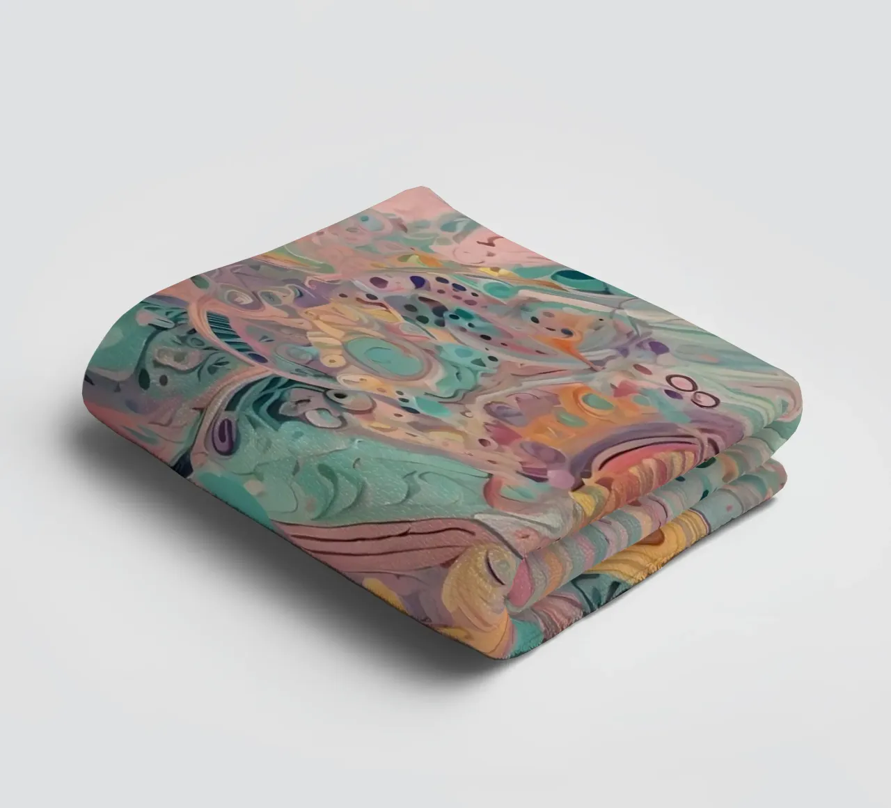 Modello astratto asciugamano da bagno da Charnwood Prints