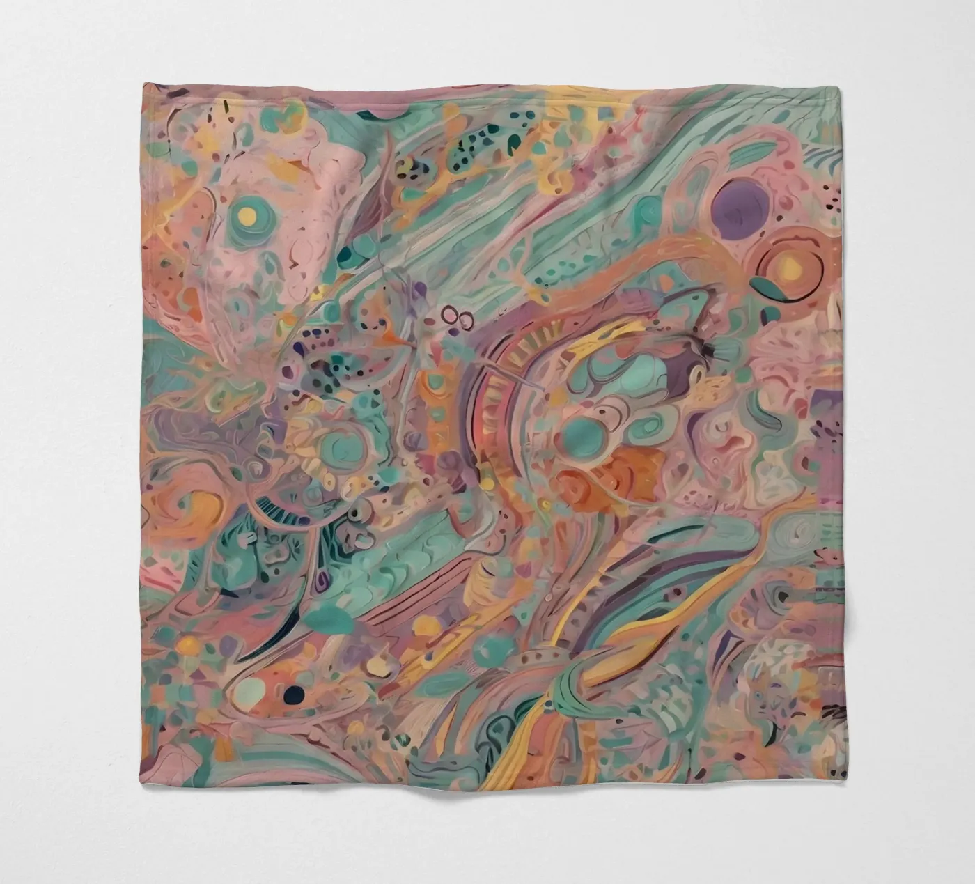 Motif abstrait plaid polaire de Charnwood Prints