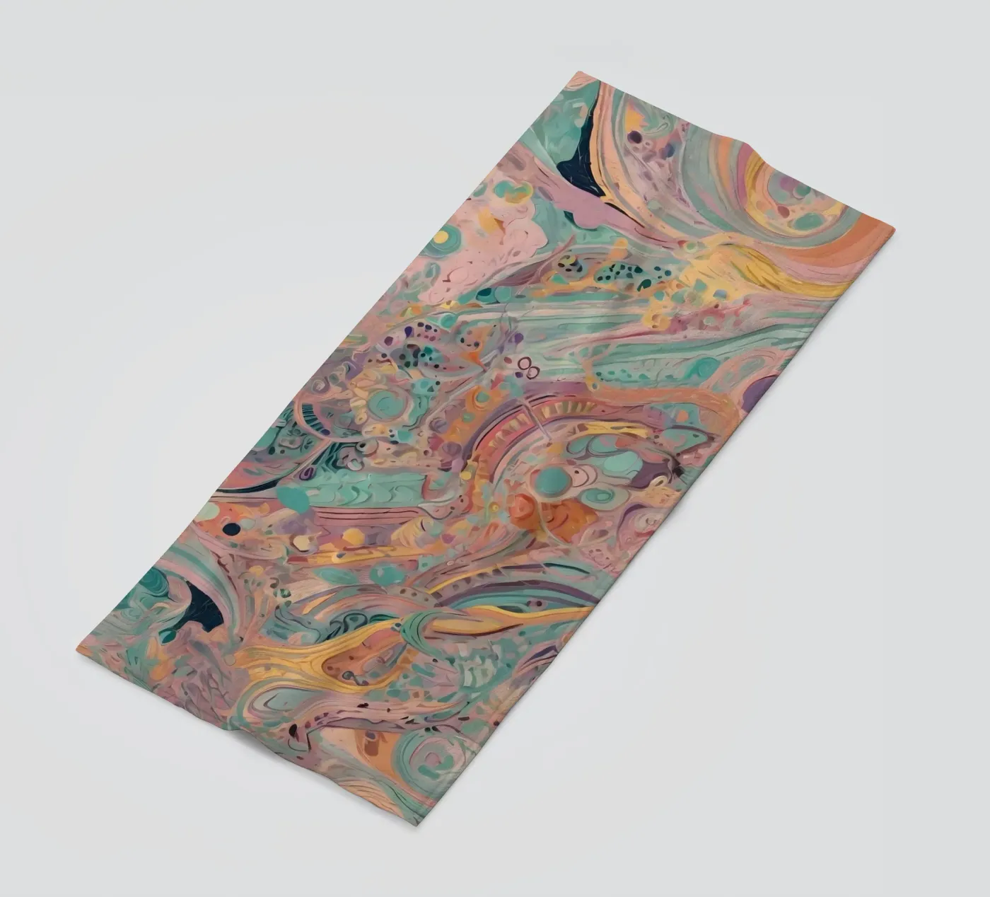 Abstract patroon strandhanddoek van Charnwood Prints