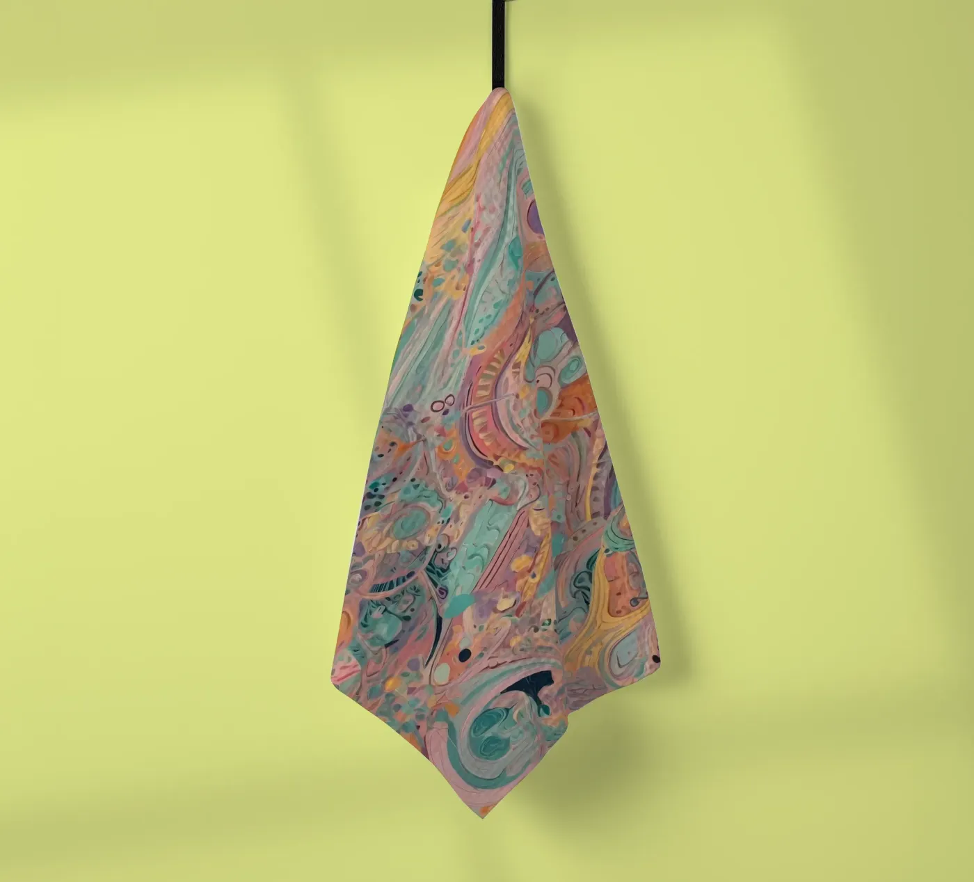 Abstract Pattern tea towel by Charnwood Prints