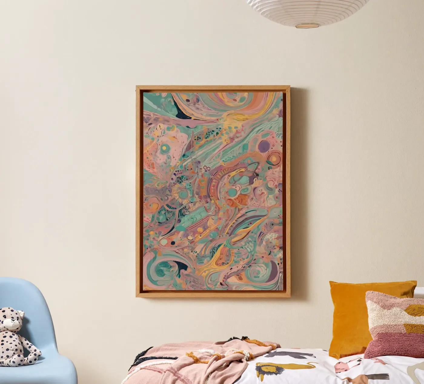 Abstract Pattern Leinwand von Charnwood Prints