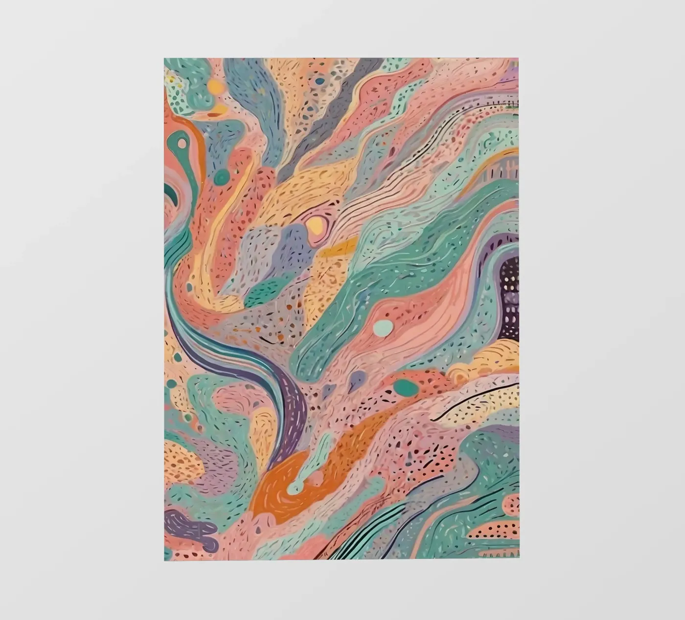 Abstract patroon pvc-zeil van Charnwood Prints