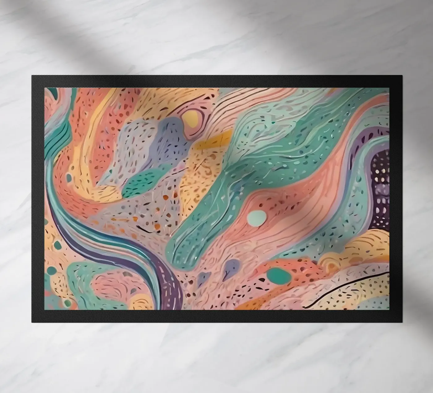 Abstract Pattern doormat by Charnwood Prints