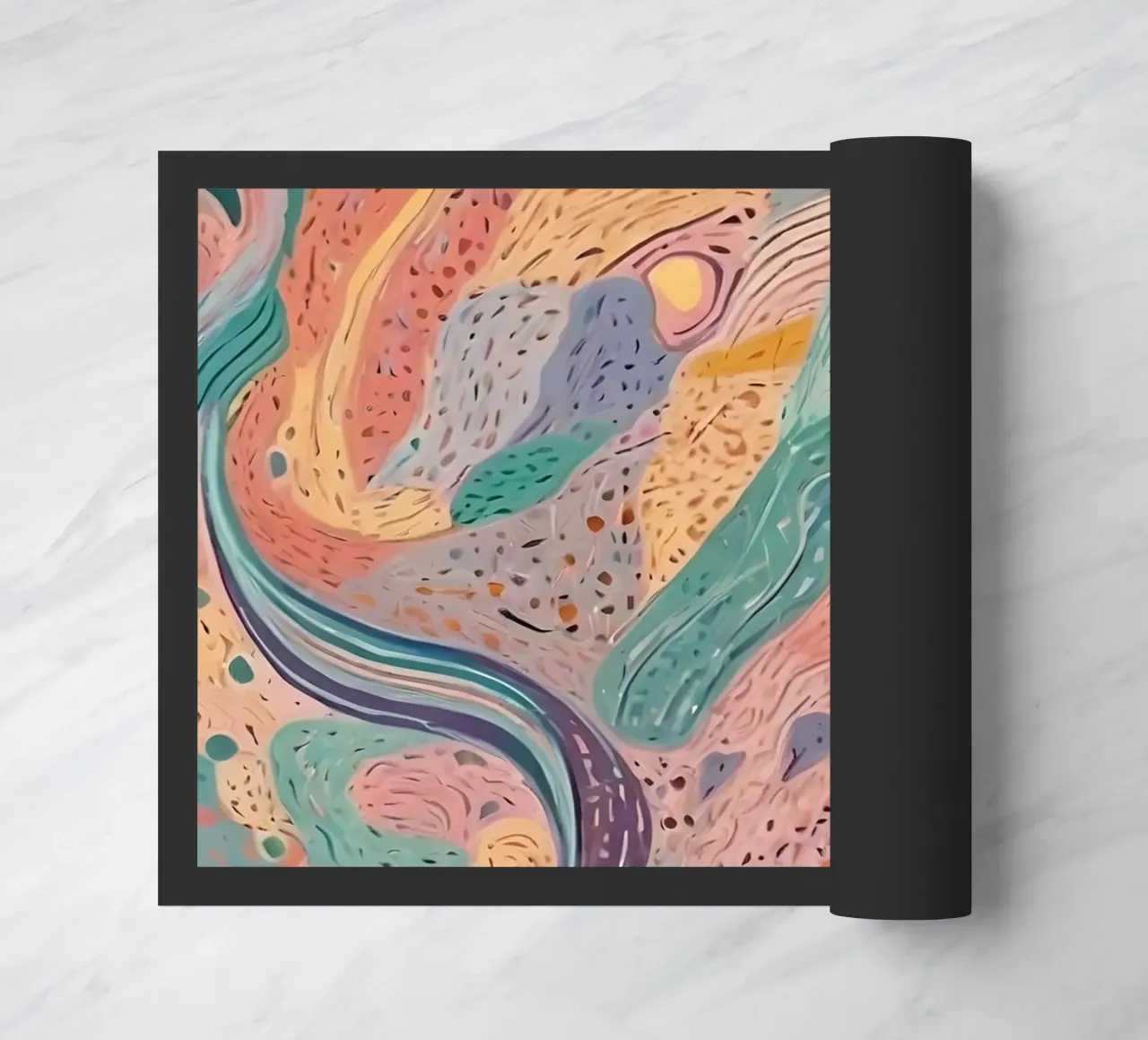 Abstract Pattern doormat by Charnwood Prints