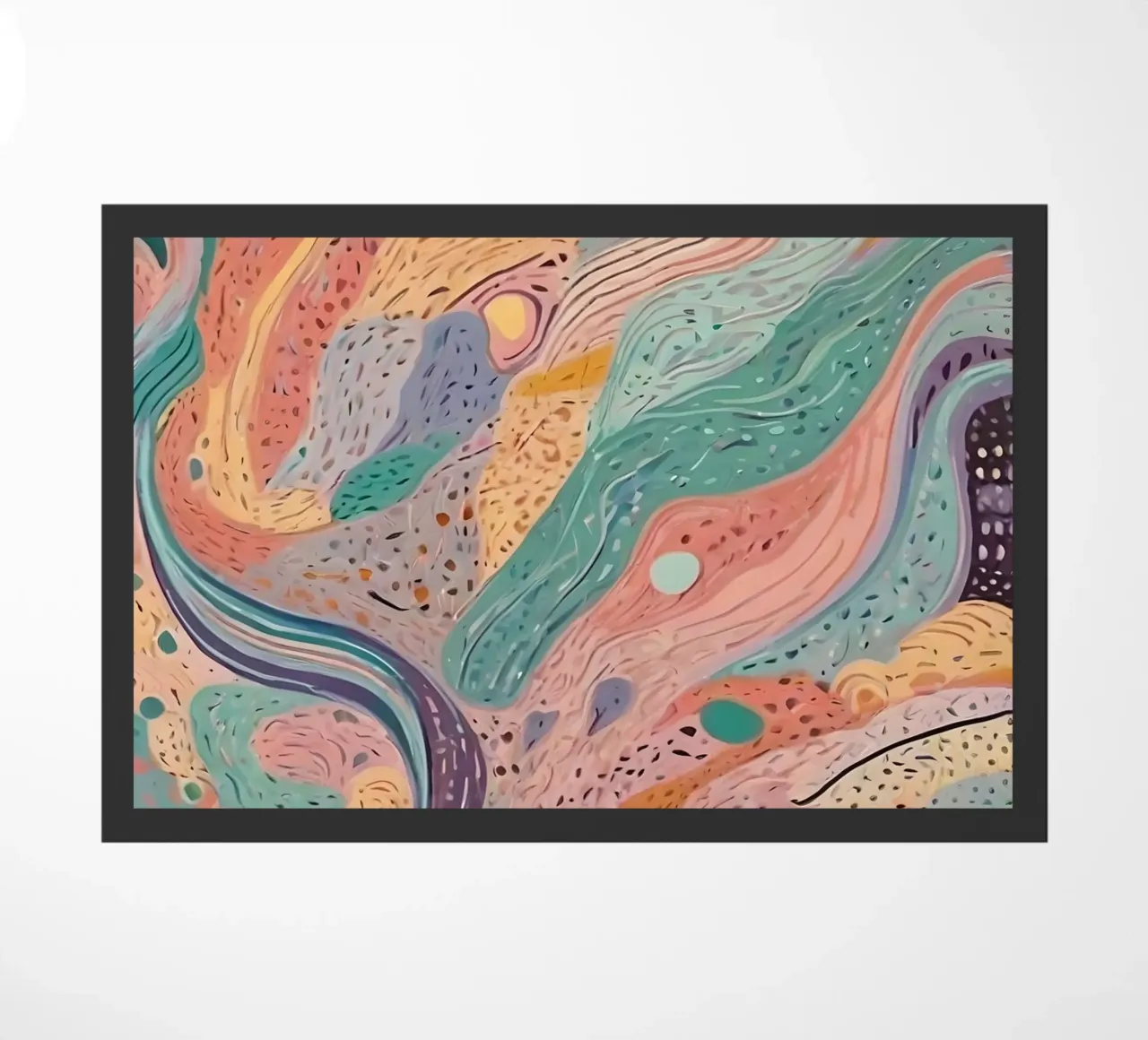 Abstract Pattern doormat by Charnwood Prints