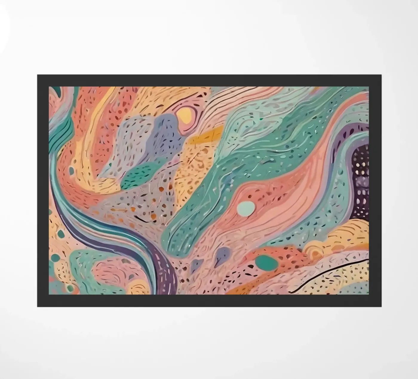Abstract Pattern doormat by Charnwood Prints