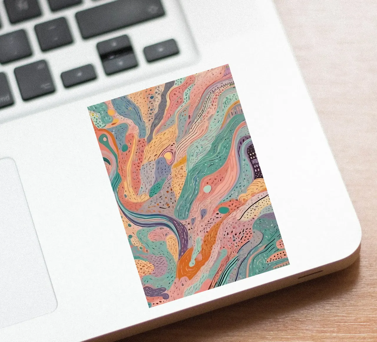 Abstract Pattern sticker by Charnwood Prints