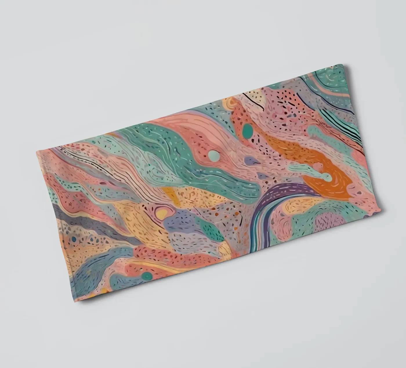 Modello astratto asciugamano da bagno da Charnwood Prints