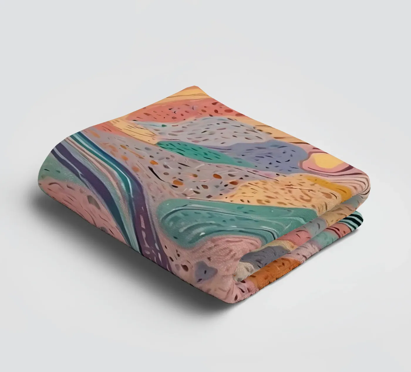 Modello astratto asciugamano da bagno da Charnwood Prints