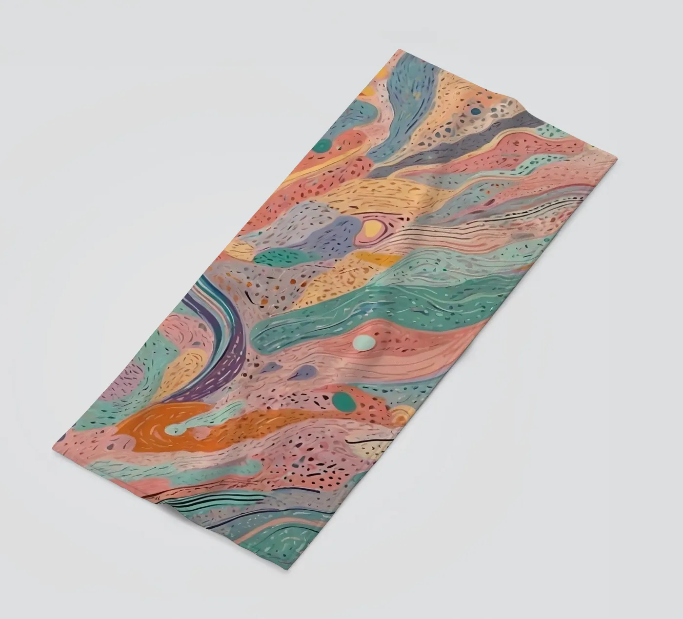 Abstract Pattern beach towel by Charnwood Prints