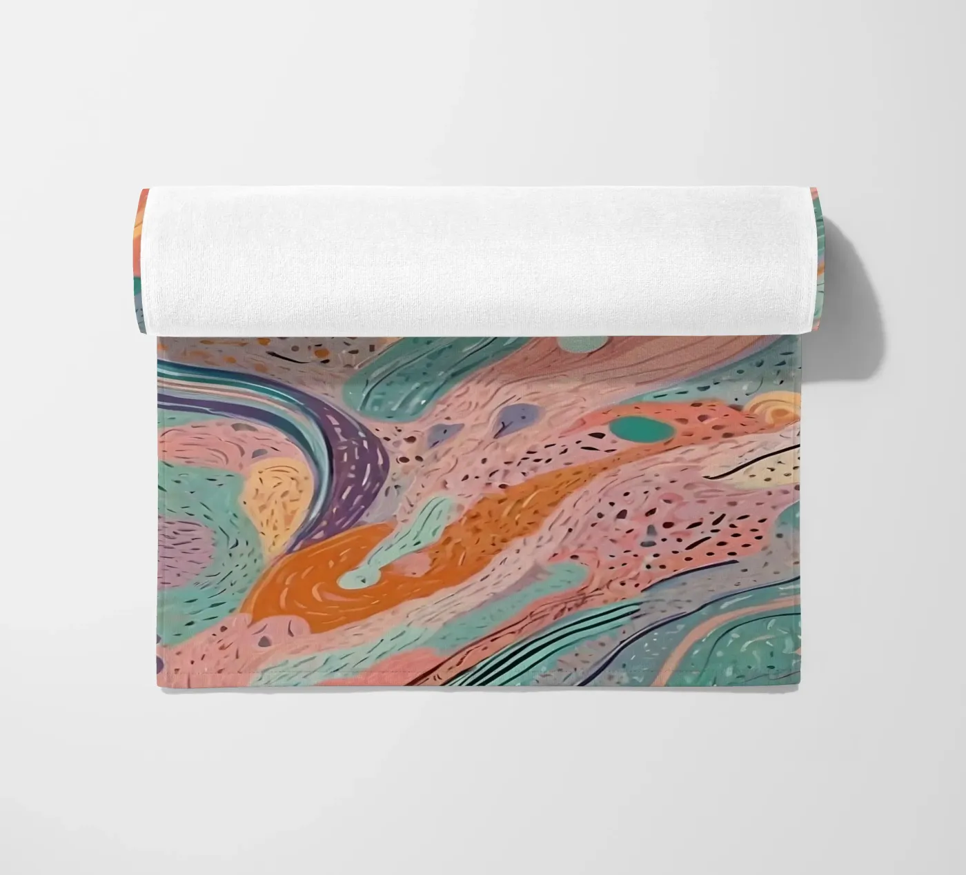 Abstract Pattern beach towel by Charnwood Prints