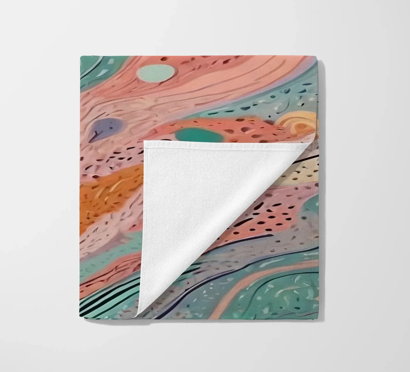 Abstract Pattern beach towel by Charnwood Prints