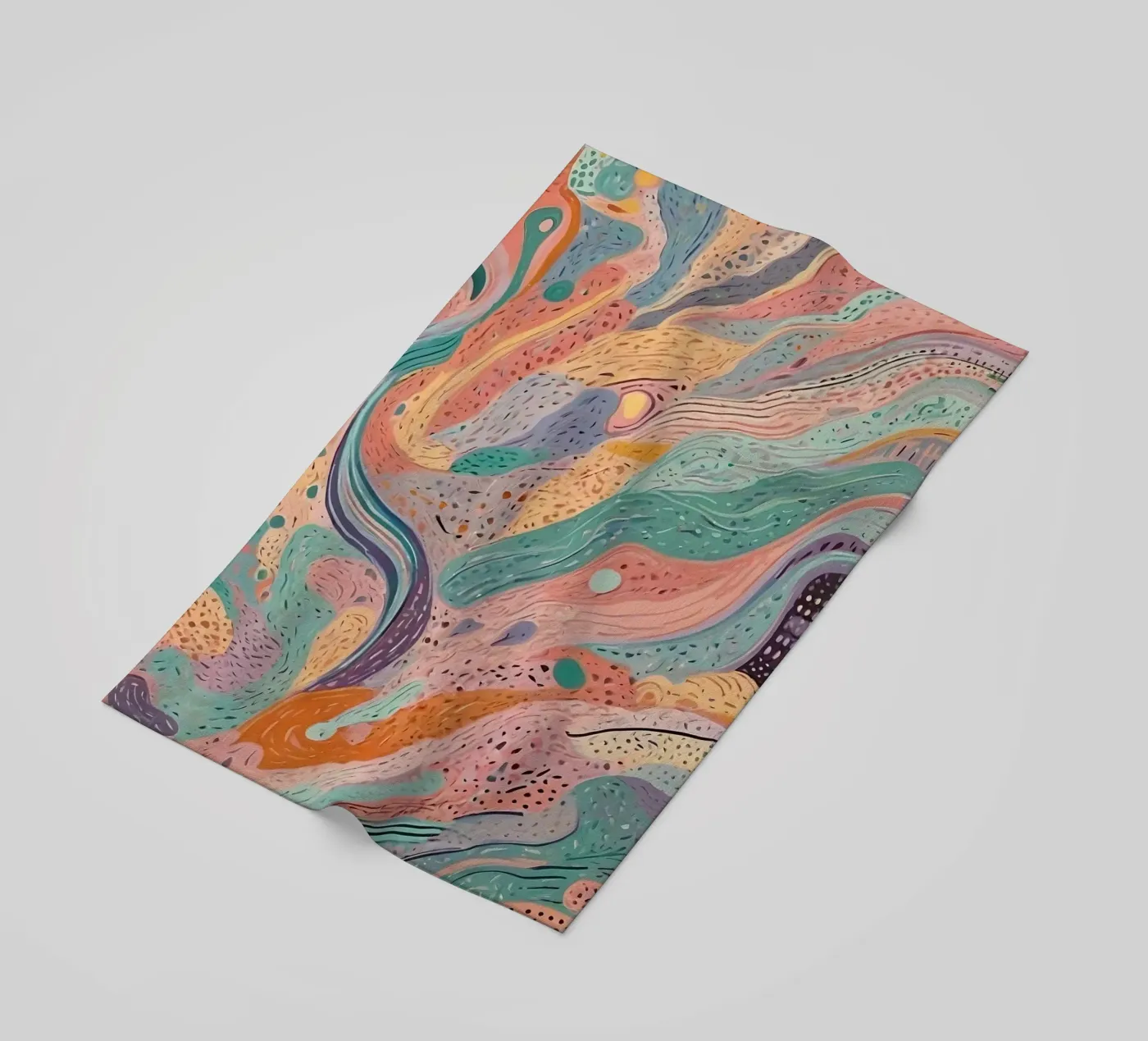 Abstract Pattern beach towel by Charnwood Prints