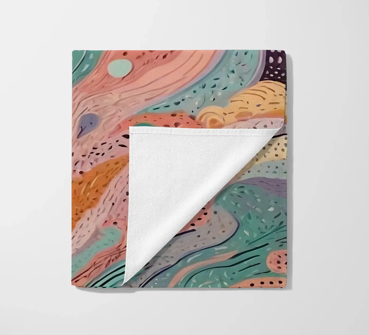 Abstract Pattern beach towel by Charnwood Prints