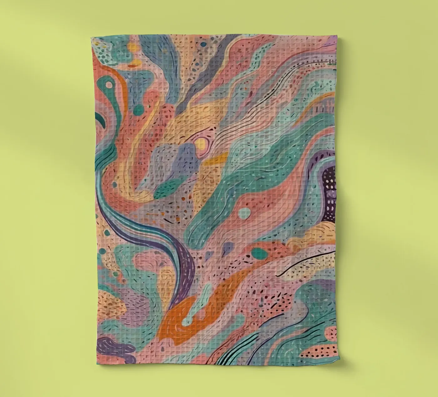 Abstract Pattern torchon de Charnwood Prints