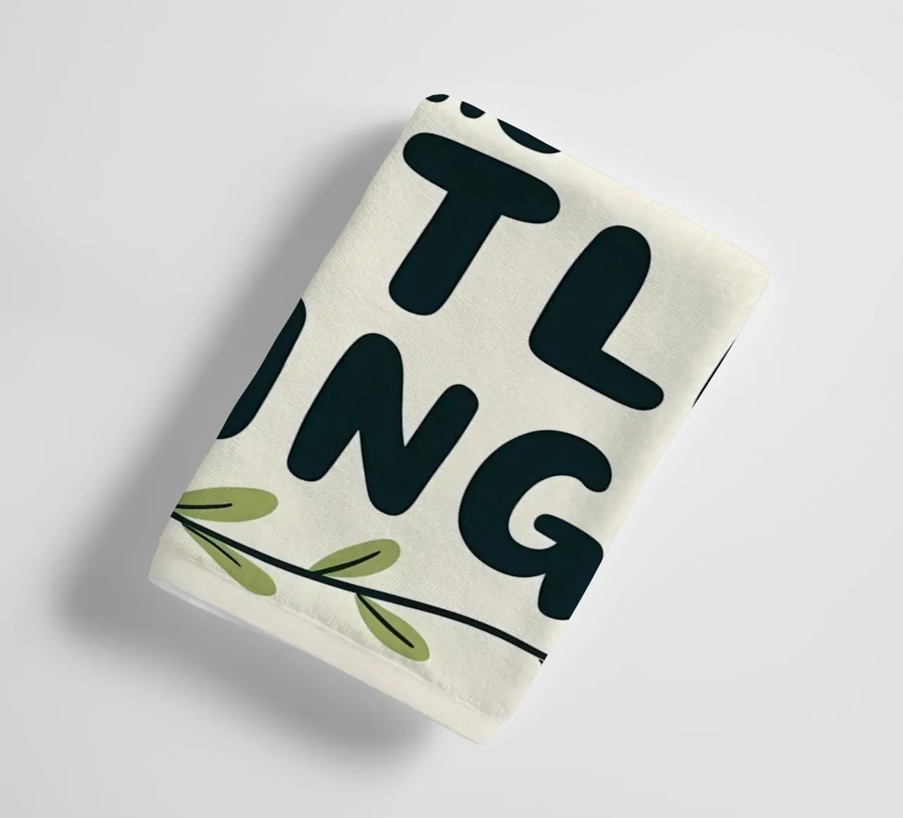 Find Joy in the Little Things towel by inspirational quote