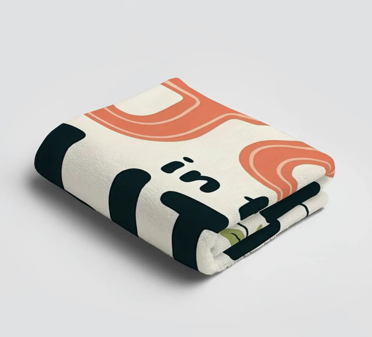 Find Joy in the Little Things towel by inspirational quote