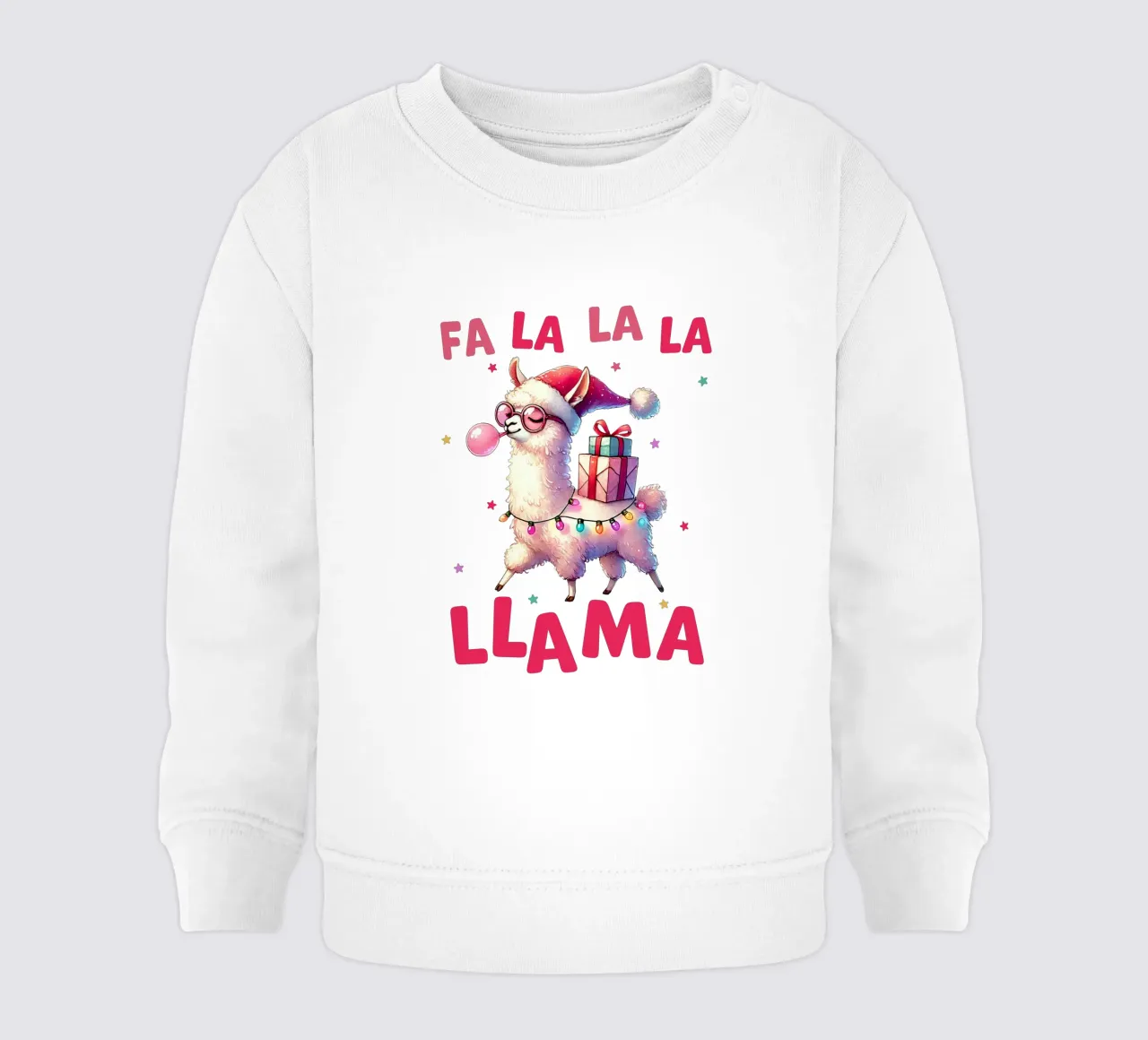Fa La La La Llama felpa neonato da edsonramosart
