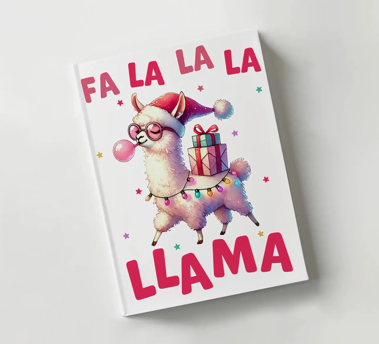 Fa La La La Llama notebook by edsonramosart