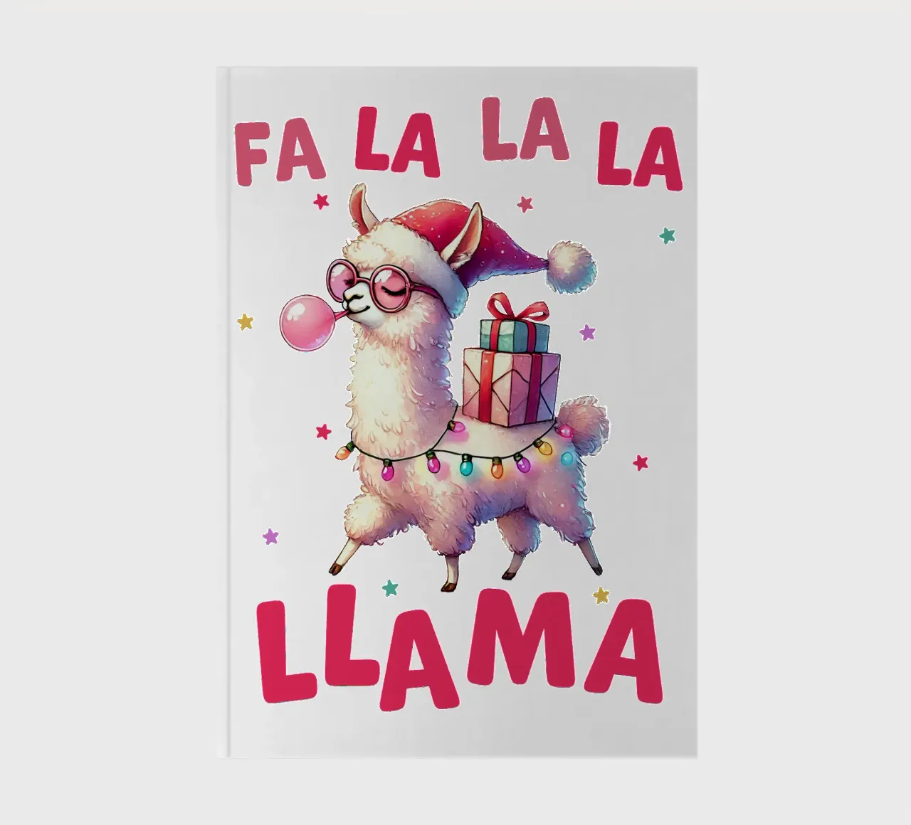 Fa La La La Llama notebook by edsonramosart